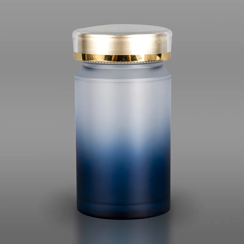Bouteille en acrylique pour capsules