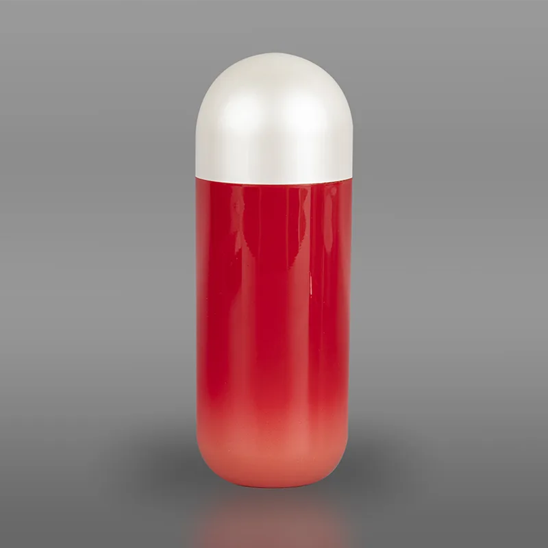 Bouteille acrylique givrée de transmittance à haute lumière