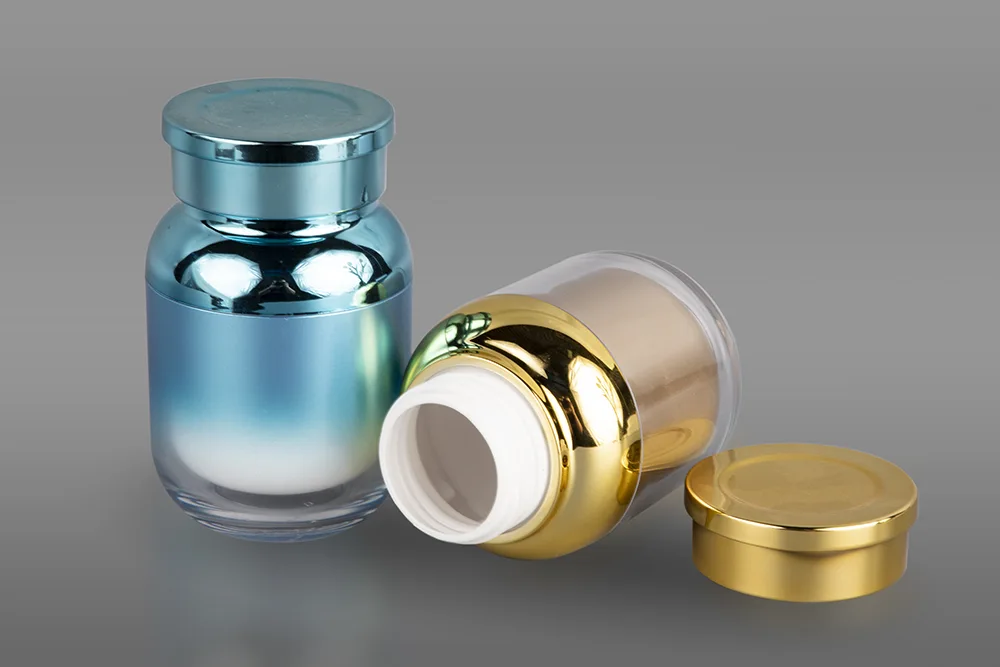 Acrylic Cosmetic Bottle For Capsules