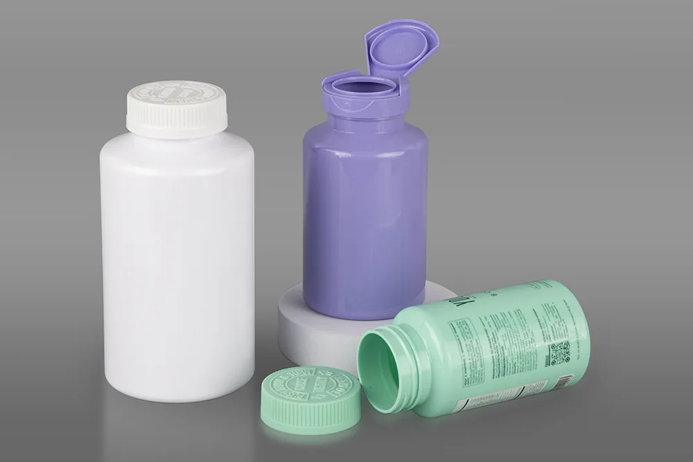 PET Magnesium Supplement Bottles For Capsules