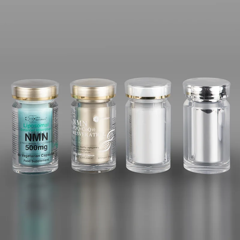 Acrylic Vitamin Bottles