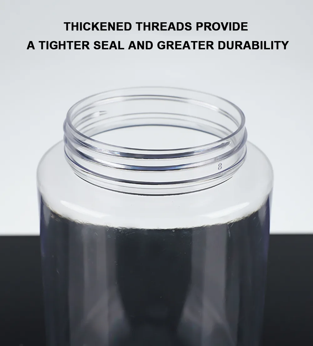 PET Health Supplement Bottles For Liquid