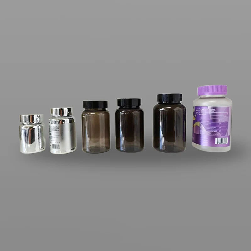 Pot de supplément de santé PET
