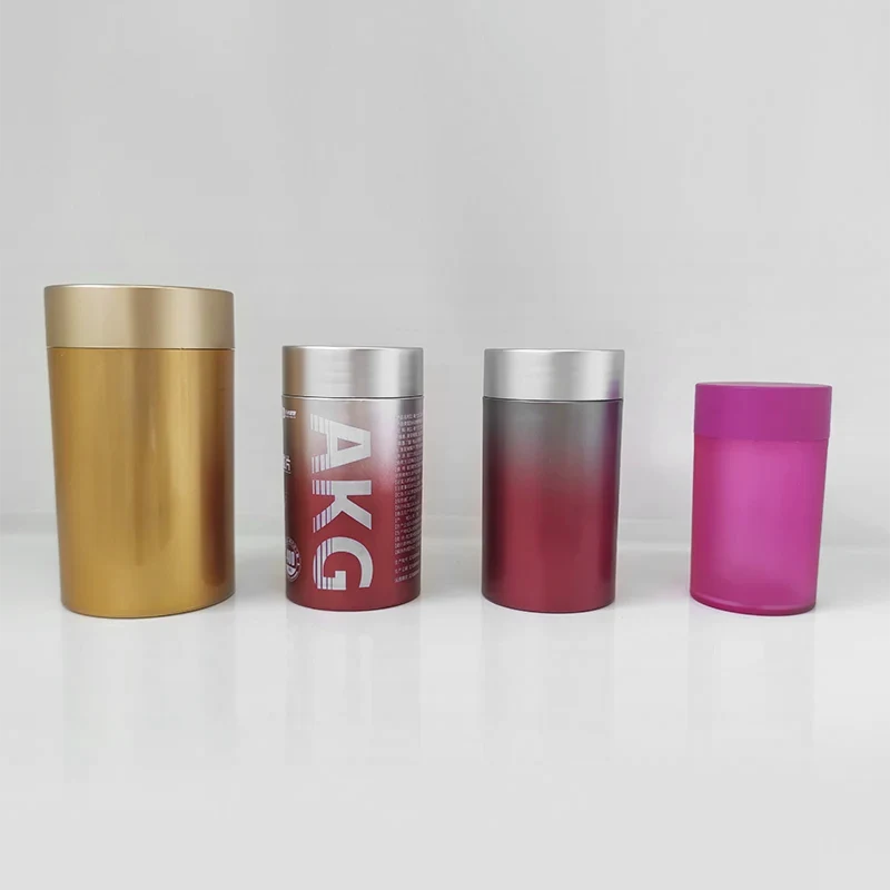 Pot de supplément pour gummies aux champignons