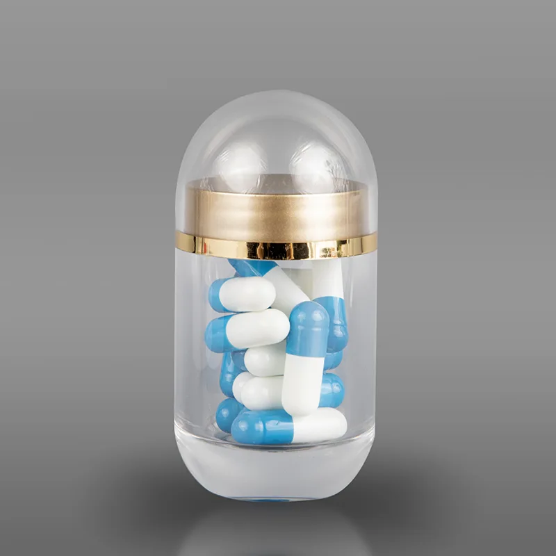 Bouteille acrylique à l'épreuve des fuites à parois minces